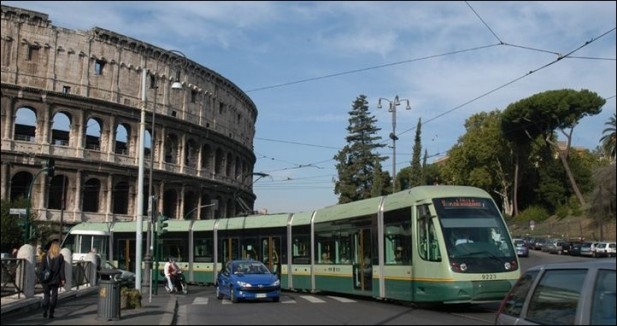 Římské tramvaje